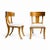 Mid-Century Modern Teak Klismos Patio Dining Chairs. - Set of 12 For Sale - Image 3 of 5