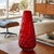 Mid-Century Modern Ruby Red Murano Glass Vase by Ca Dei Vetrai, 1960s For Sale - Image 6 of 7