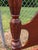 Vintage Statton Furniture Georgian Style Rice Carved Mahogany Queen Size Poster Bedframe For Sale - Image 10 of 12