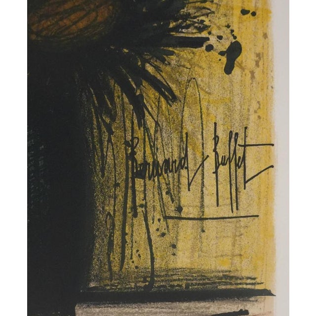 Bernard Buffet, Sunflowers, 1966, Lithograph For Sale - Image 6 of 8