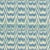Sample- Schumacher Kamalia Ikat Print Fabric in Aegean For Sale
