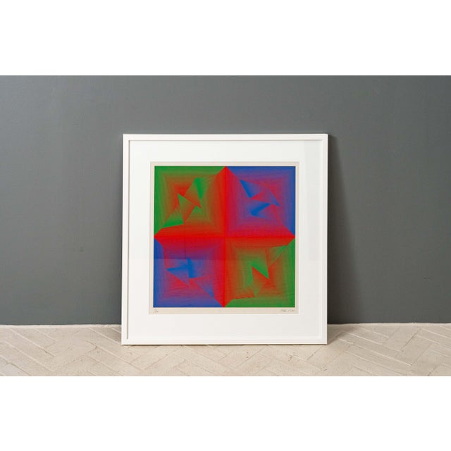 1970s Op-Art Print by Toshihiro Katayama | Chairish
