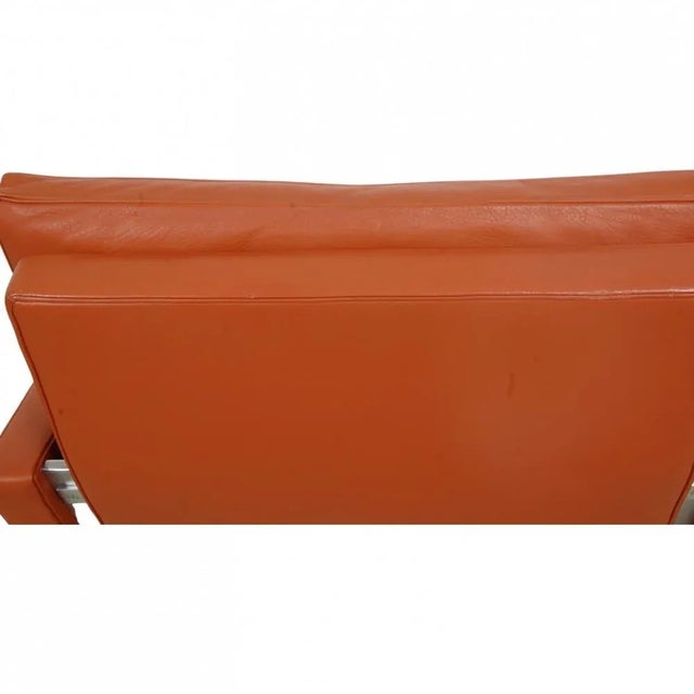 PK-31/1 Lounge Chair in Terracotta Leather by Poul Kjærholm, 1980s For Sale - Image 11 of 18