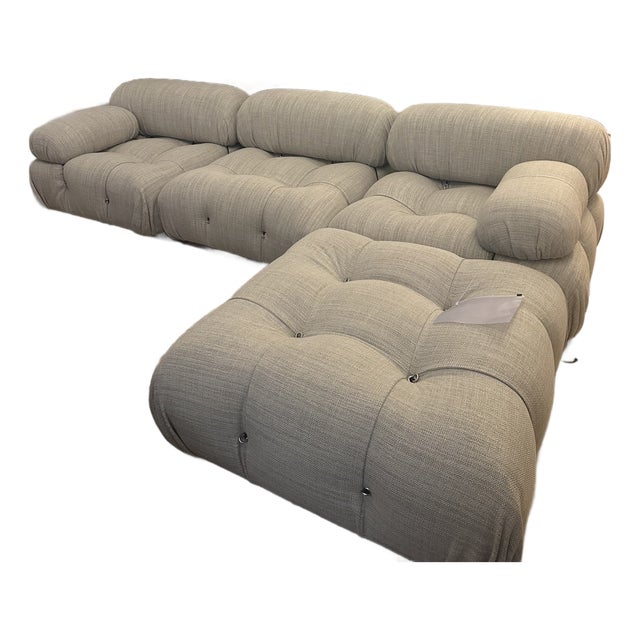 Authentic B&b Italia Camaleonda Sofa by Mario Bellini in Astro 207 Fabric For Sale