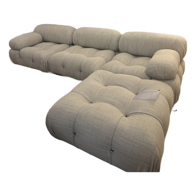 Brand New - Authentic B&b Italia Camaleonda Sofa by Mario Bellini in Astro 207 Fabric For Sale