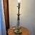 Mid Century Crystal & Brass Base Table Lamp From Baccarat For Sale - Image 10 of 13