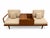 Bramin Møbler Rare Danish Modern Teak Sofa With Convertible Storage Console Attributed to h.w. Klein for Bramin, Denmark 1960s For Sale - Image 4 of 4