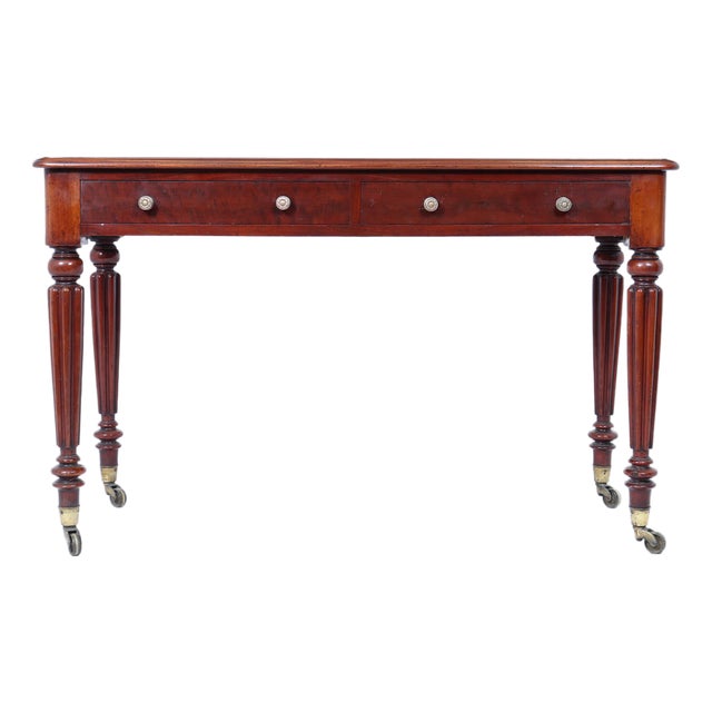 Antique Mahogany Side Table, 1840s For Sale