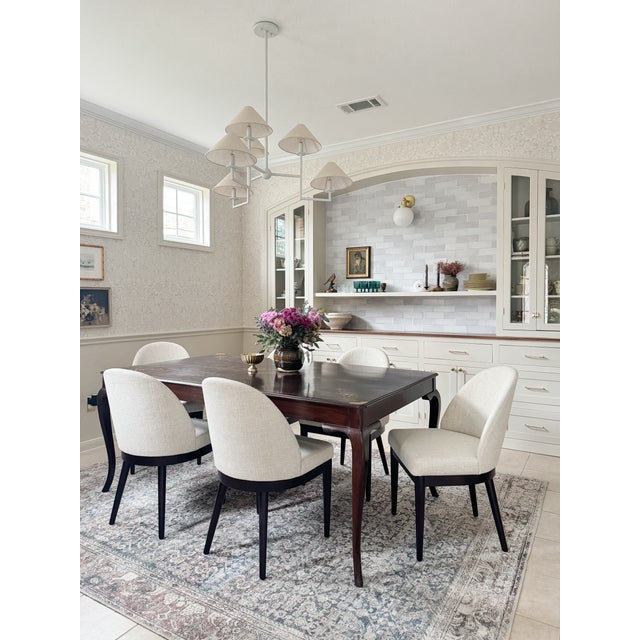Mitzi Gladwyne 39.25 in. 6 Light Chandelier in Texture White Finish For Sale - Image 9 of 12