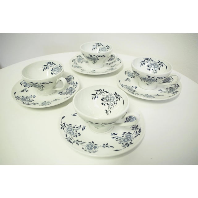 Cups from Laveno, Italy, 1950s, Set of 8 For Sale - Image 6 of 8