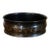 Antique Early 19th Century English Regency Black Lacquer Wine Decanter Bottle Coaster For Sale