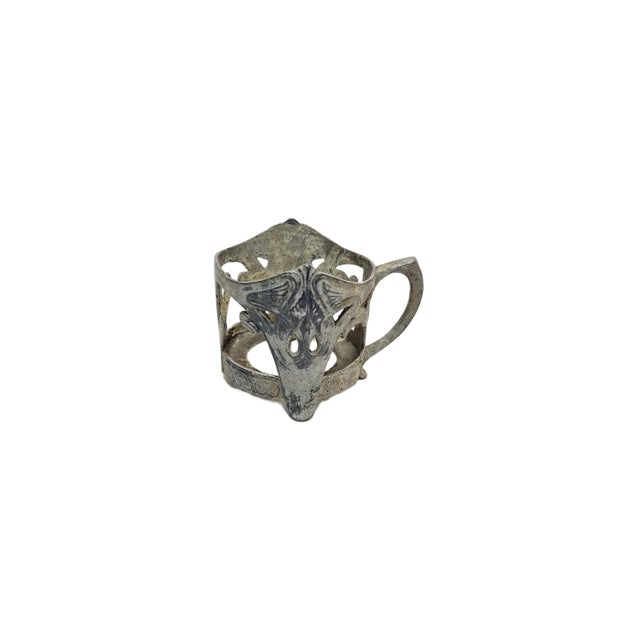 Antique Art Nouveau Tea Basket, 1900s, in Very Good conditions. Designed 1890 to 1919