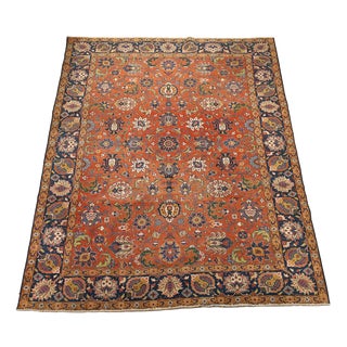 Tabriz Rug in Cotton and Wool, Iran For Sale