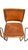 Set of 4 Vintage 1970s Oak, Chrome & Cognac Suede Cantilever Dining Chairs For Sale In Greenville, SC - Image 6 of 9