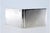 Matte Silver Cigarette Case with Gold Interior and Hinged Lid For Sale - Image 5 of 11
