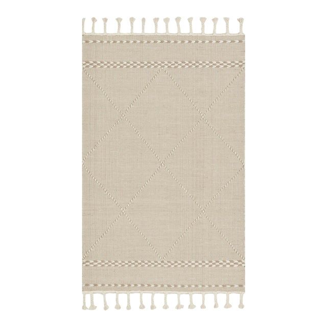 Sample - Loloi II Sawyer Rug, Sand - 18" x 18" For Sale