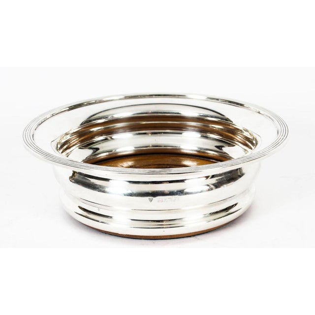 Silver 20th Century Circular Sterling Silver Coasters, Birmingham, 1972, Set of 2 For Sale - Image 8 of 18