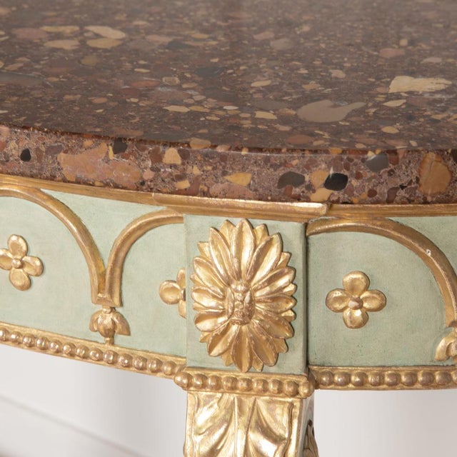 Neo-Classical Console Table, 1840s For Sale - Image 6 of 15