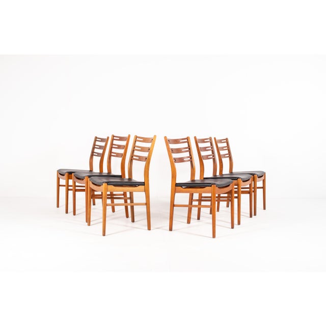 Vintage Danish Teak Dining Chairs from Farstrup Møbler, 1960s, Set of 6 For Sale - Image 12 of 14