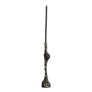 Omnia Vanitas Vanité 3 Candelabra in Patinated Cast Bronze by William Guillon For Sale