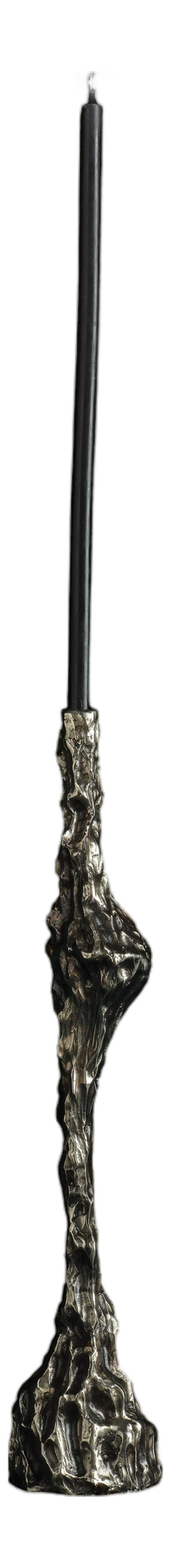 Omnia Vanitas Vanité 3 Candelabra in Patinated Cast Bronze by William Guillon
