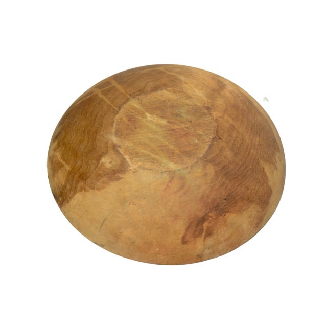 Contemporary Natural Wood Bowl For Sale - Image 3 of 4