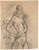 Modern Albert Decaris, Nude, Pencil Drawing, Mid-20th Century For Sale - Image 3 of 3