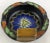 A beautiful Art Nouveau Gouda pottery ashtray. Wonderfully colorful floral hand painted design, from Holland. This well...