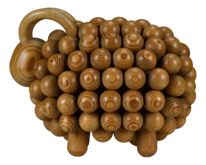 Aarikka Kaija, Passi Aries Sculpture, 1973, Wood