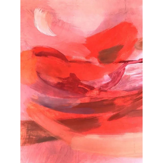 Mogens BALLE Abstract-surrealist Danish artist (who joined Cobra at one time) Komposition 1974 acrylic on canvas on...