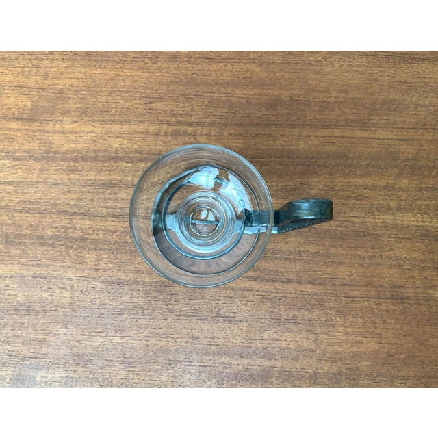 Gray Mid-Century Danish Metal and Glass Candleholder, 1960s For Sale - Image 8 of 18