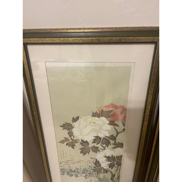 Pair of Vintage Sakai Hoitsu Framed Wall Art For Sale - Image 9 of 9