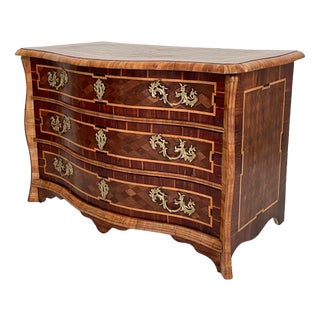 Baroque Chest of Drawers from Nussbaum and Amaranth, 1760 For Sale