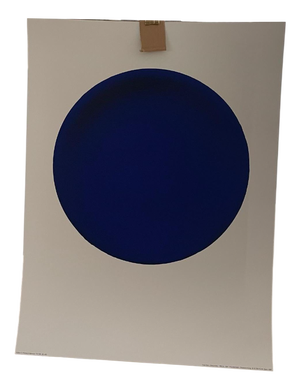 Yves Klein, Disque Bleu, Print