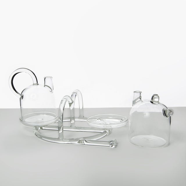 Not Yet Made - Made To Order Oil and Vinegar in Borosilicate Glass by StudioNotte For Sale - Image 5 of 7