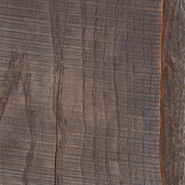 1970s French Brutalist Wooden Stool For Sale In Greensboro - Image 6 of 18