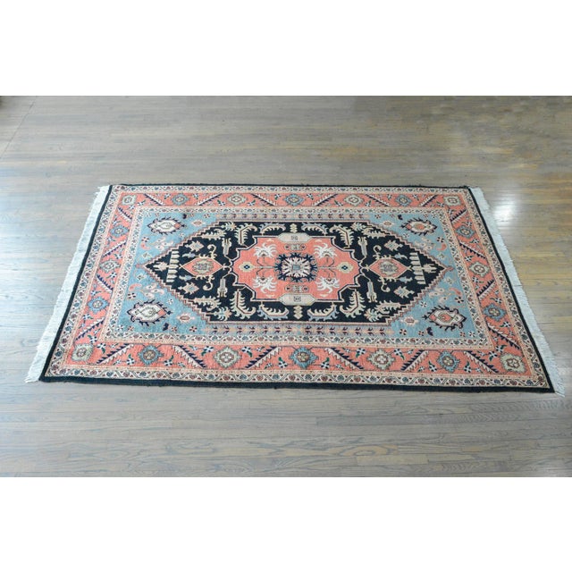 Vintage Persian Heriz Rug For Sale - Image 11 of 12