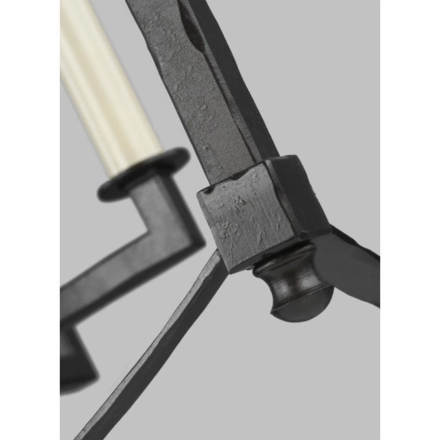 English Sean Lavin by Visual Comfort Studio Thayer Extra Large Lantern, Smith Steel For Sale - Image 3 of 4