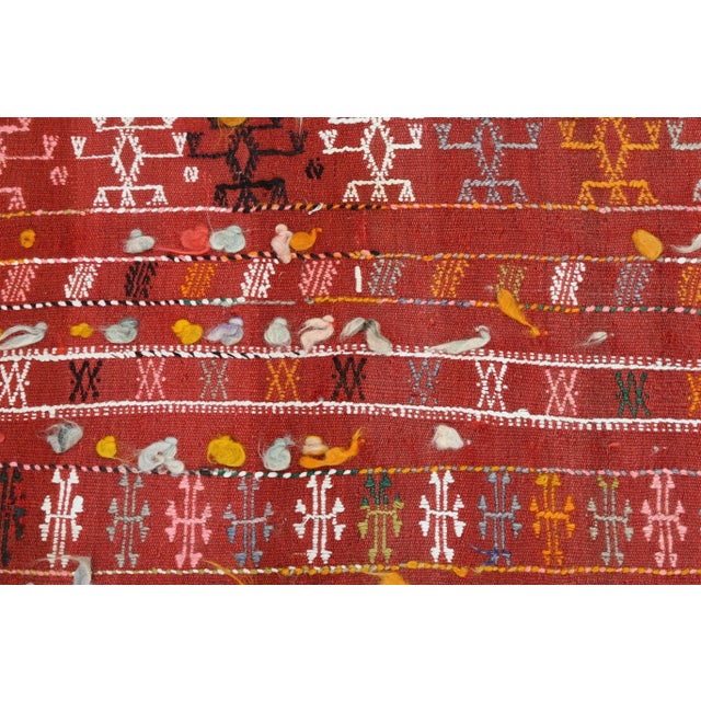 Vintage Turkish Kilim Rug- 4′ × 8′8″ For Sale - Image 6 of 13