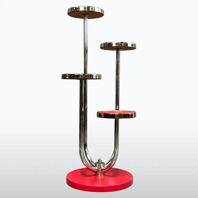 Design: Jindřich Halabala, manufacturer: UP Závody, model: H 54, date of production: 1930 – 1936, material: chrome-plated...