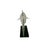 Textile Late 20th Century Fish Sculpture Silver Color Tuna Statue on Base Coastal Nautical Decor For Sale - Image 7 of 8