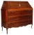 Italian Carved Walnut Secretaire, 1940s For Sale