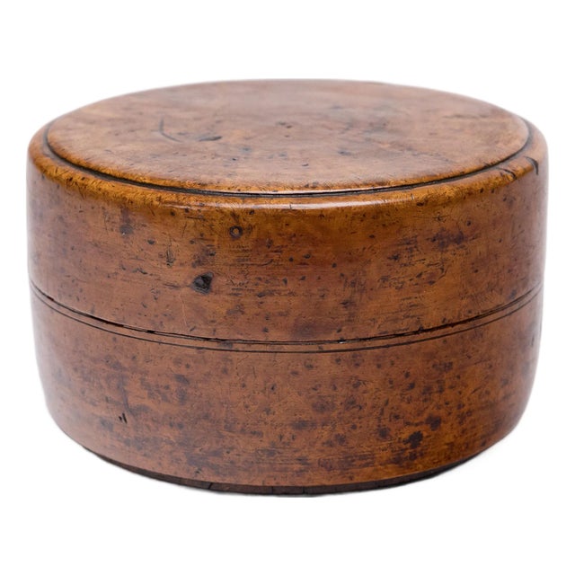 Chinese Fine Burlwood Box, C. 1850 For Sale