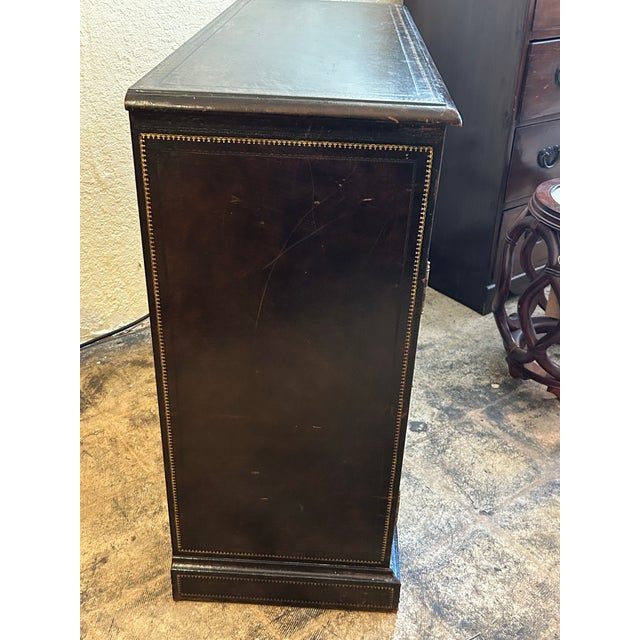 Vintage Full Book Cabinet by Maitland Smith. For Sale In West Palm - Image 6 of 9
