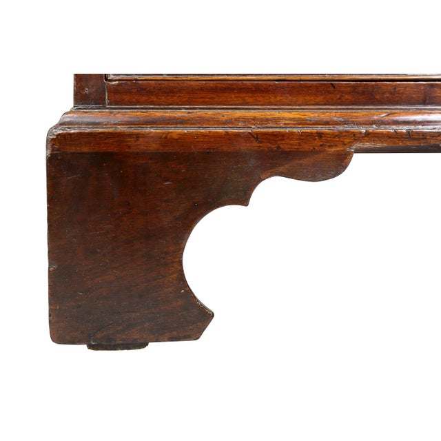 Wood George III Mahogany Bachelors Chest of Drawers For Sale - Image 7 of 11