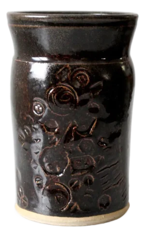 Vintage Studio Pottery Vase by Narra Smith Cox