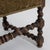 19th Century 19th Century Louis XIII Style Wooden Throne Chair with Upholstery Mustard For Sale - Image 5 of 15