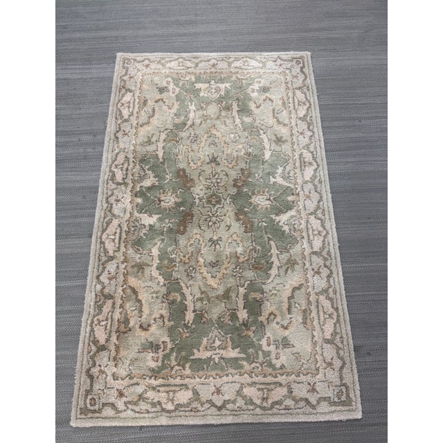 Pottery Barn 3ft X 5ft Pottery Barn Thyme Area Rug For Sale - Image 4 of 12