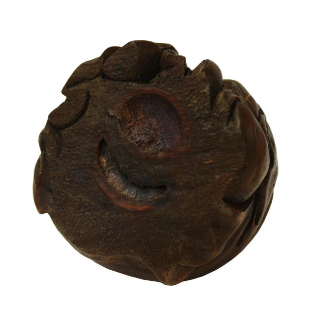 Chinese Bamboo Carved Kid Figure For Sale - Image 5 of 6