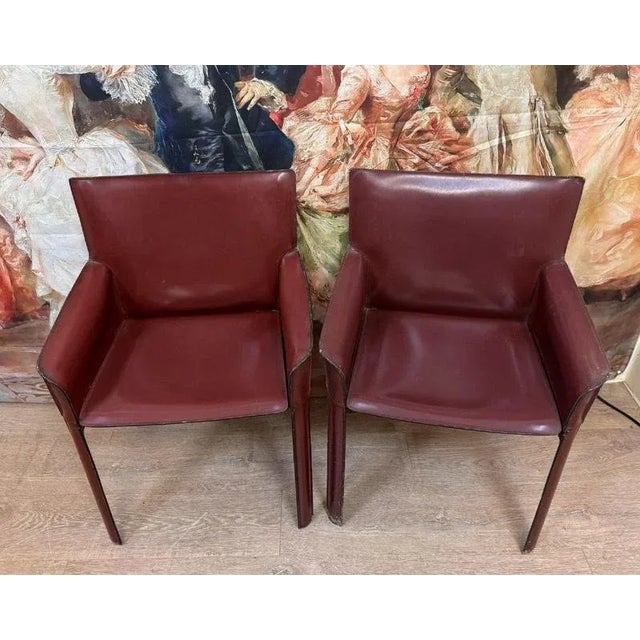 Artist: De Couro Of Brazil Period: 20th century Style: Design 50's and 60's Condition: Good condition Material: Leather...